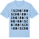 Blue Soul t-shirt med Åsengård ordlek t-shirt