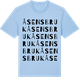 Blue Soul t-shirt med Åsensbruk ordlek t-shirt