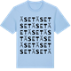 Blue Soul t-shirt med Äset ordlek t-shirt