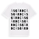 Åsgärde ordlek t-shirt