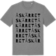 Mid Heather Gray t-shirt med Åskärret ordlek t-shirt