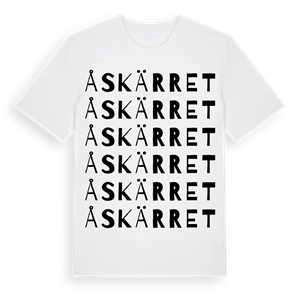 Åskärret ordlek t-shirt – ekologisk bomull t-shirt från Pinshirt