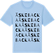 Blue Soul t-shirt med Äskebacka ordlek t-shirt