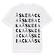 White t-shirt med Äskebacka ordlek t-shirt