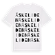 Äskeliden ordlek t-shirt