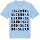 Blue Soul t-shirt med Askeröd ordlek t-shirt