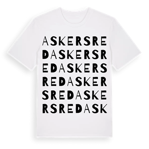 Askersred ordlek t-shirt – ekologisk bomull t-shirt från Pinshirt