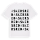 Askersred ordlek t-shirt