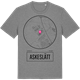 Mid Heather Gray t-shirt med Askeslätt t-shirt