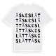 Äskeslätt ordlek t-shirt