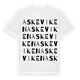 Askeviken ordlek t-shirt