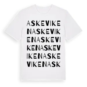 Askeviken ordlek t-shirt – ekologisk bomull t-shirt från Pinshirt