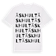 Äskhult ordlek t-shirt