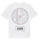 White t-shirt med Askim t-shirt