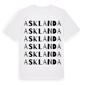 Asklanda ordlek t-shirt – ekologisk bomull t-shirt från Pinshirt