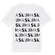 Askum ordlek t-shirt