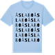 Blue Soul t-shirt med Åslabo ordlek t-shirt