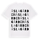 Åslagården ordlek t-shirt