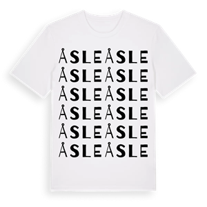 Åsle ordlek t-shirt – ekologisk bomull t-shirt från Pinshirt