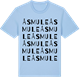 Blue Soul t-shirt med Åsmule ordlek t-shirt