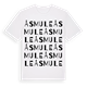 Åsmule ordlek t-shirt