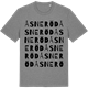 Mid Heather Gray t-shirt med Åsneröd ordlek t-shirt