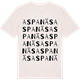 Vintage White t-shirt med Aspanäs ordlek t-shirt