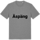 Mid Heather Gray t-shirt med Äspäng fetstil t-shirt