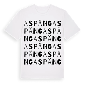 Aspäng ordlek t-shirt – ekologisk bomull t-shirt från Pinshirt