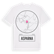 White t-shirt med Asparna t-shirt