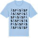 Blue Soul t-shirt med Äspås ordlek t-shirt