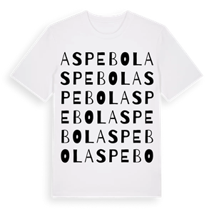 Aspebol ordlek t-shirt – ekologisk bomull t-shirt från Pinshirt