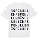 Äspekullen ordlek t-shirt
