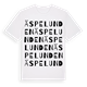 Äspelunden ordlek t-shirt