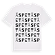 Äspet ordlek t-shirt