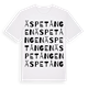 Äspetången ordlek t-shirt