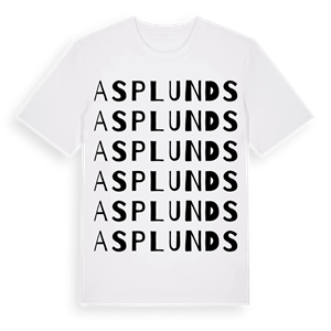 Asplunds ordlek t-shirt – ekologisk bomull t-shirt från Pinshirt
