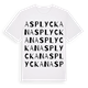 Asplyckan ordlek t-shirt