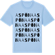 Blue Soul t-shirt med Aspöna ordlek t-shirt