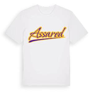 Assared baseball t-shirt – ekologisk bomull t-shirt från Pinshirt