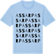 Blue Soul t-shirt med Assarp ordlek t-shirt