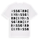 Assgärdebyn ordlek t-shirt