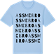 Blue Soul t-shirt med Assmebro ordlek t-shirt