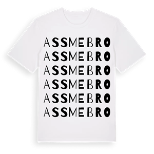 Assmebro ordlek t-shirt – ekologisk bomull t-shirt från Pinshirt