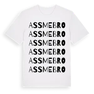 Assmebro ordlek t-shirt – ekologisk bomull t-shirt från Pinshirt
