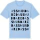 Blue Soul t-shirt med Assmundared ordlek t-shirt