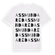 Assmundared ordlek t-shirt