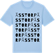 Blue Soul t-shirt med Ässtorp ordlek t-shirt