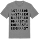 Mid Heather Gray t-shirt med Åstabrona ordlek t-shirt