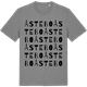 Mid Heather Gray t-shirt med Åstebo ordlek t-shirt